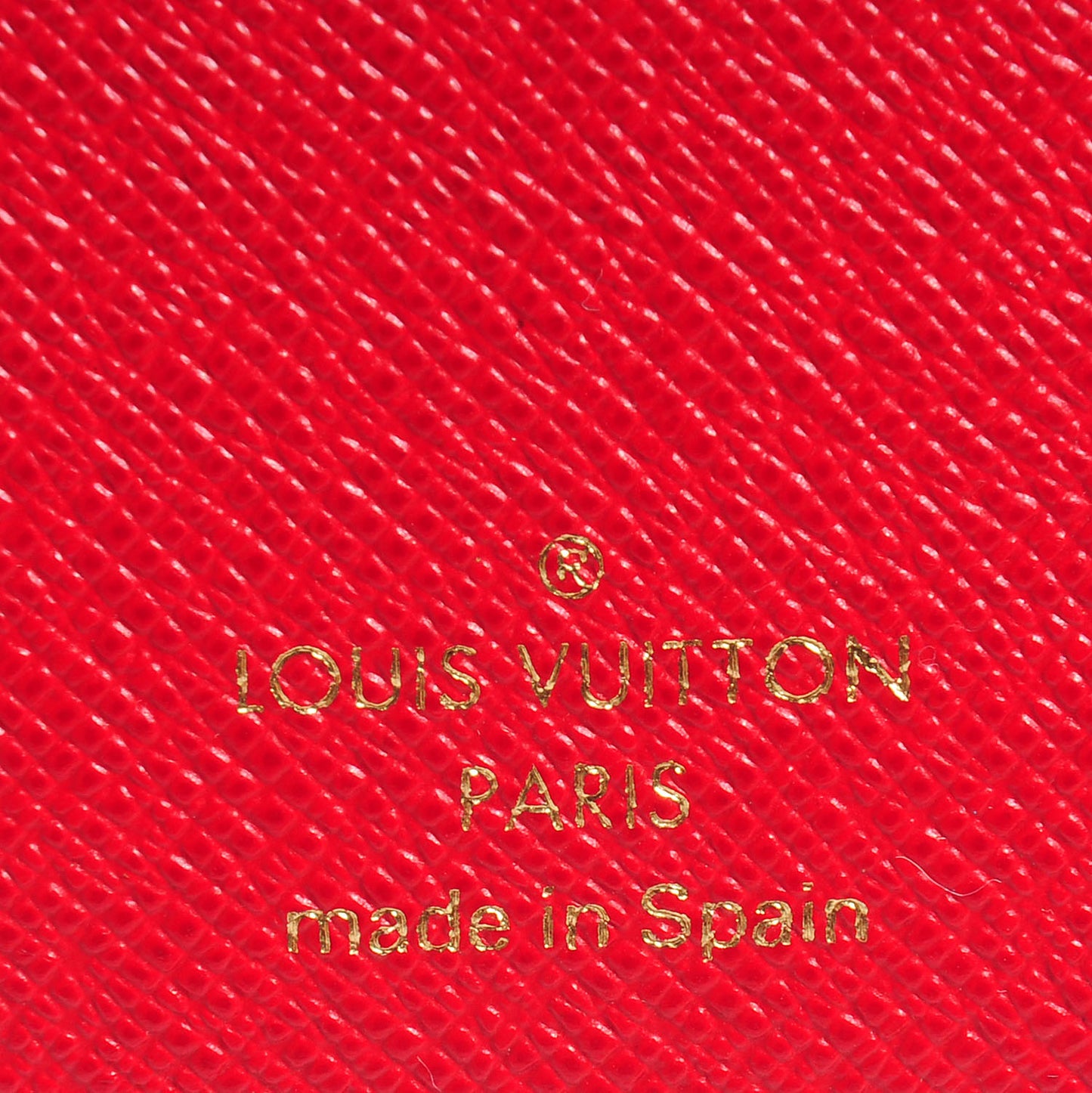 Monogram Insolite Wallet Red