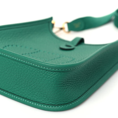Hermes Taurillon Clemence Evelyne TPM Vert Vertigo 10 of 11