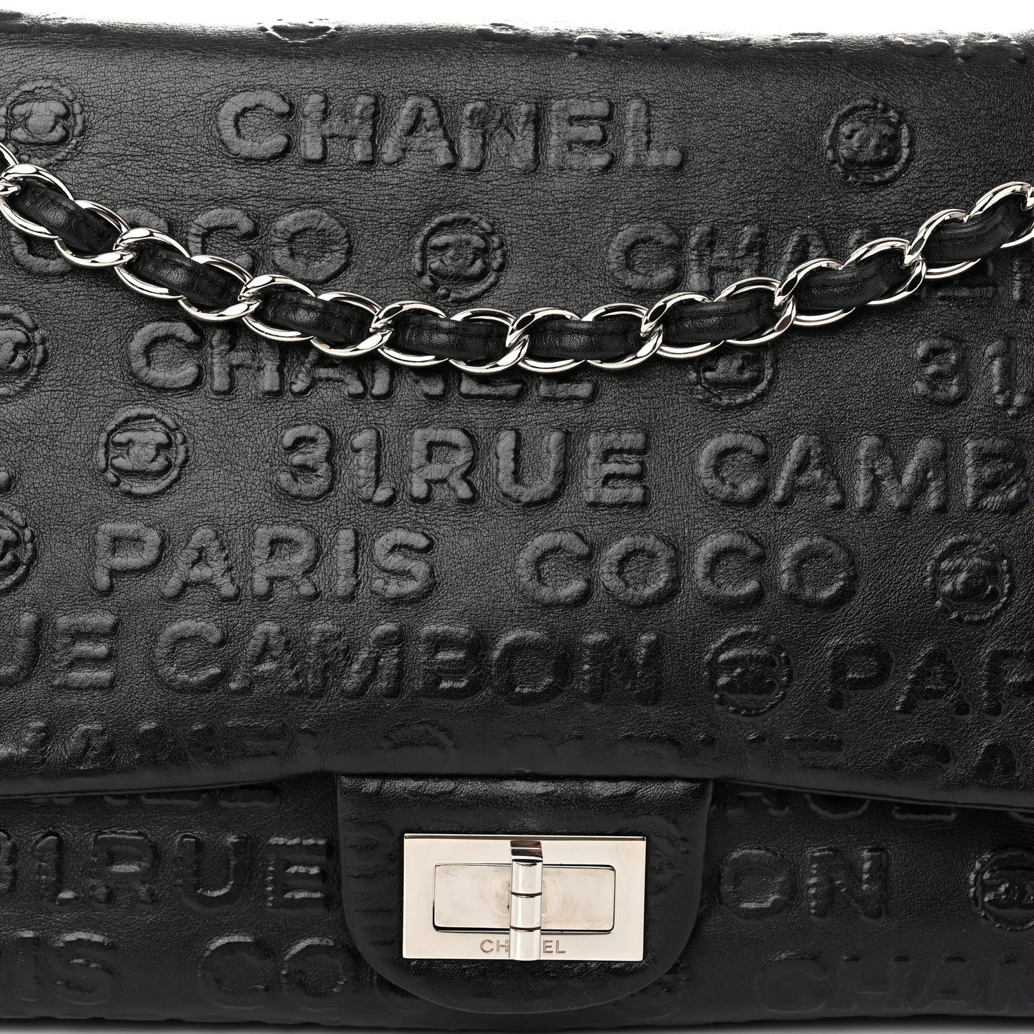 Chanel Calfskin Unlimited Jumbo Double Flap Black 8 of 10
