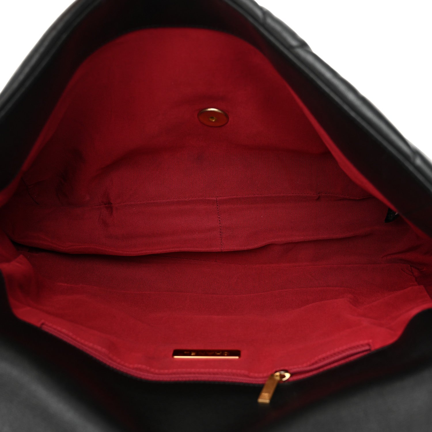 Chanel Lambskin Quilted Maxi Chanel 19 Flap Black 5 of 12