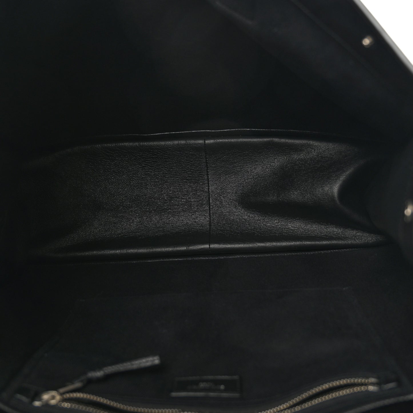 Vitello Rive Gauche Large Tote Black