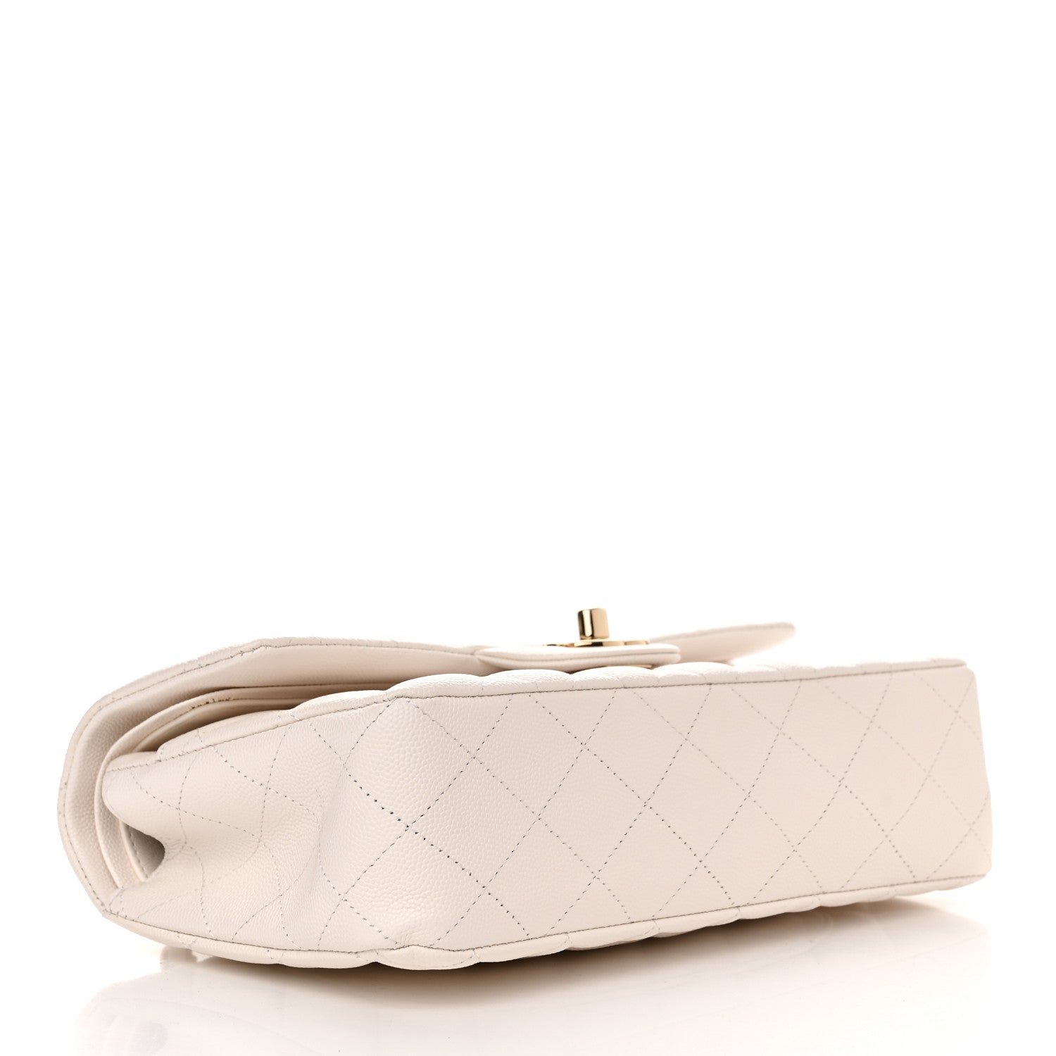 Chanel Caviar Quilted Small Double Flap White 4 of 11