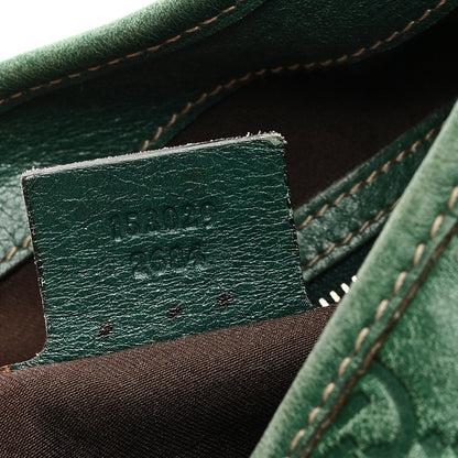 Gucci Guccissima Medium Jackie O Bouvier Hobo Green 7 of 13