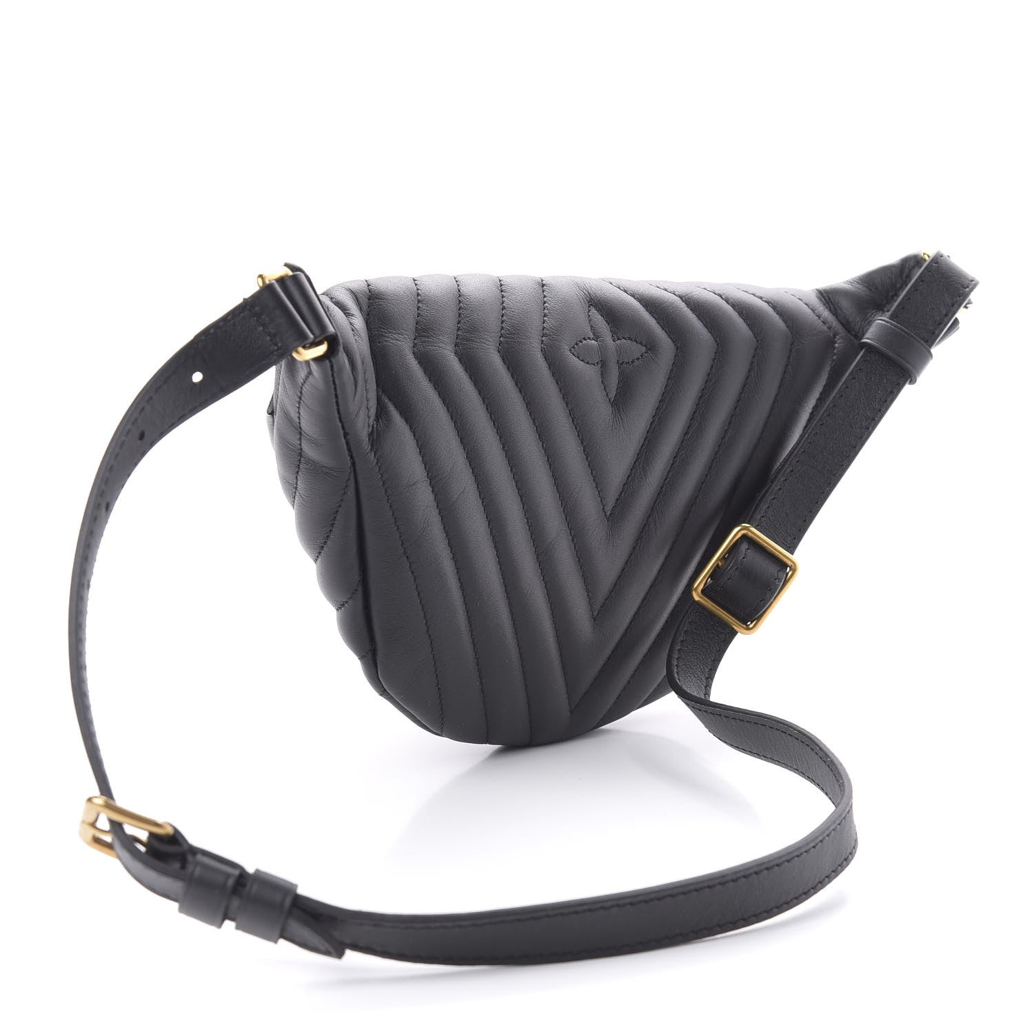 Louis Vuitton Monogram New Wave Bumbag Black 3 of 9