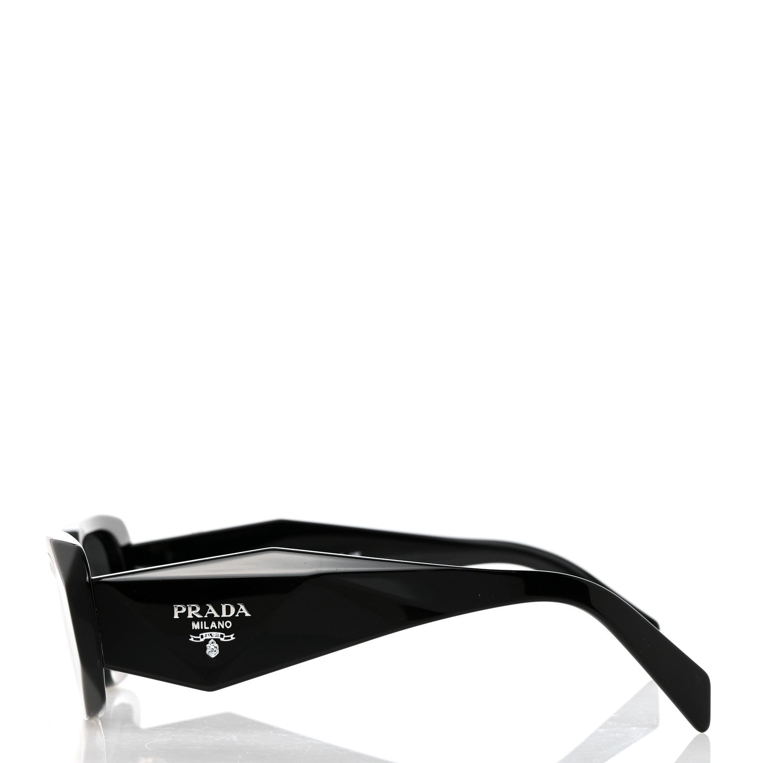 Prada Acetate Symbole Sunglasses SPR 17W Black 3 of 7