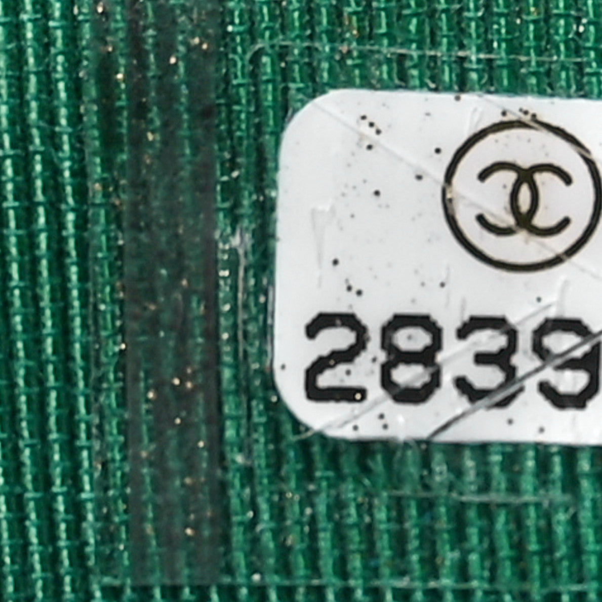 Chanel Lambskin Quilted Flap Card Holder Wallet Green 7 of 12