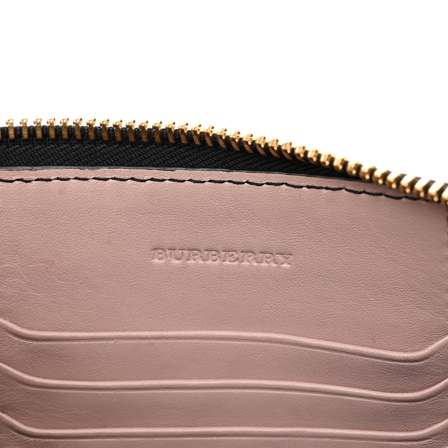 Signature Grain Calfskin Check Embossed Peyton Crossbody Clutch Bag Pale Orchid