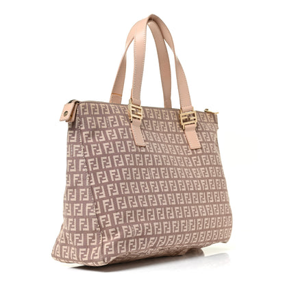 Fendi Zucchino Shopper Tote Pink 2 of 9
