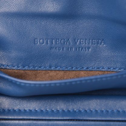 Bottega Veneta Nappa Intrecciato Small Chain Crossbody Bleuette 9 of 11