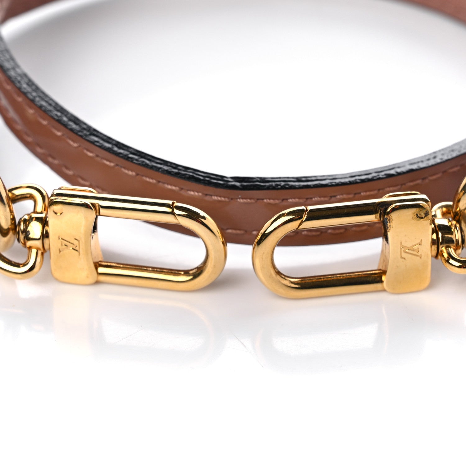 Louis Vuitton Patent Shoulder Strap Rose Velours 4 of 4