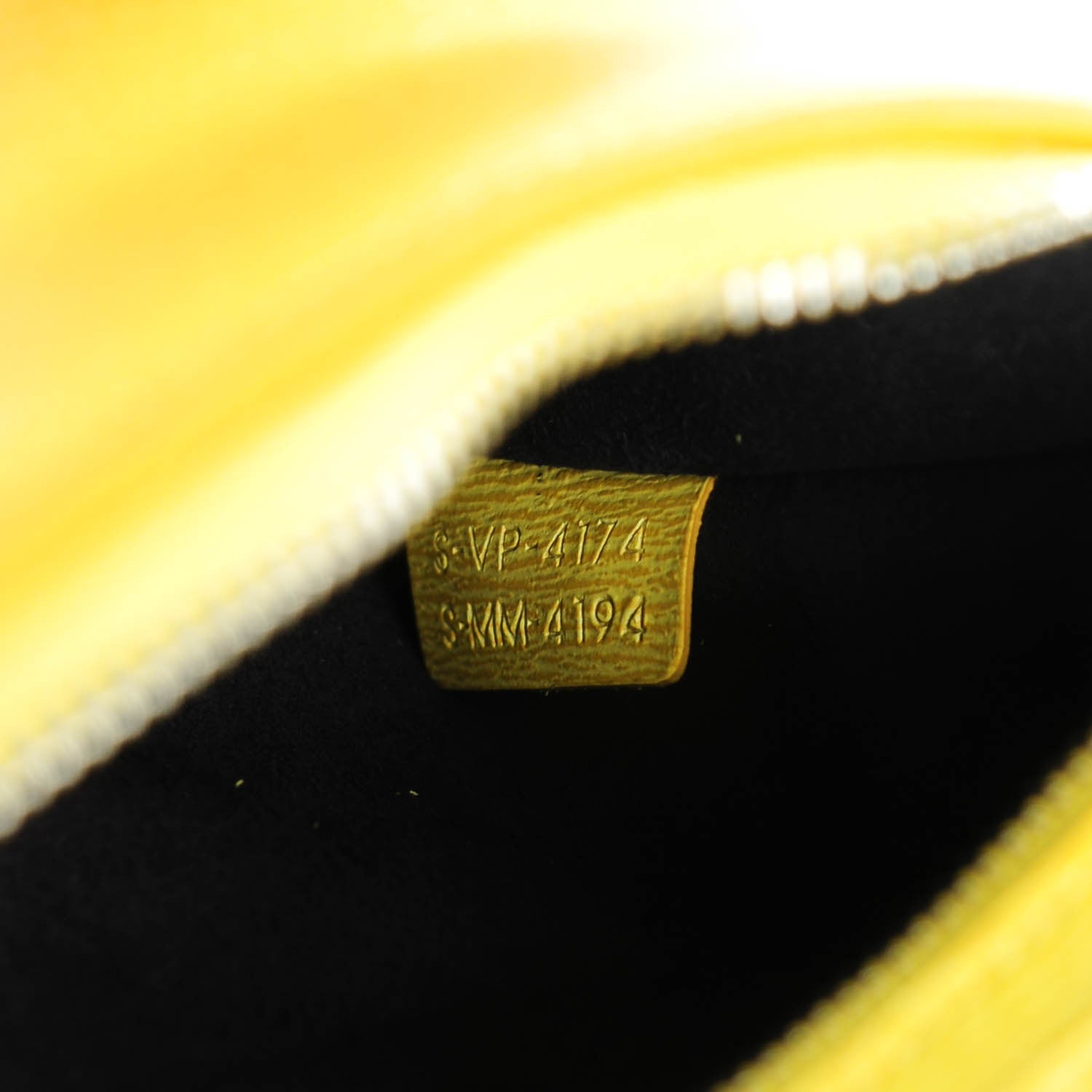 Celine Liege Calfskin Small Trapeze Fluo Yellow 7 of 7