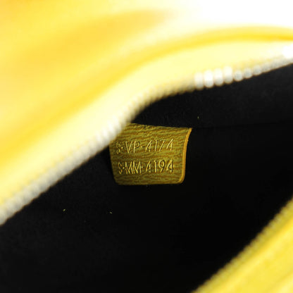 Celine Liege Calfskin Small Trapeze Fluo Yellow 7 of 7