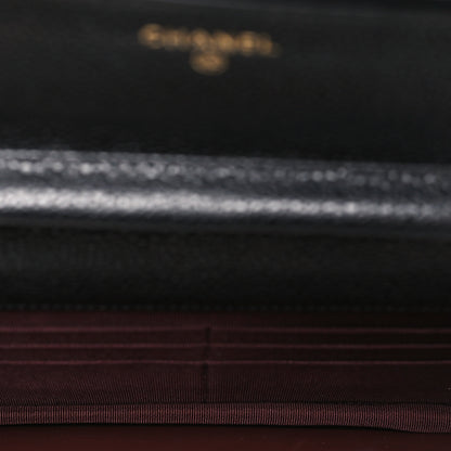 Chanel Caviar Quilted Wallet on Chain WOC Black 5 of 11