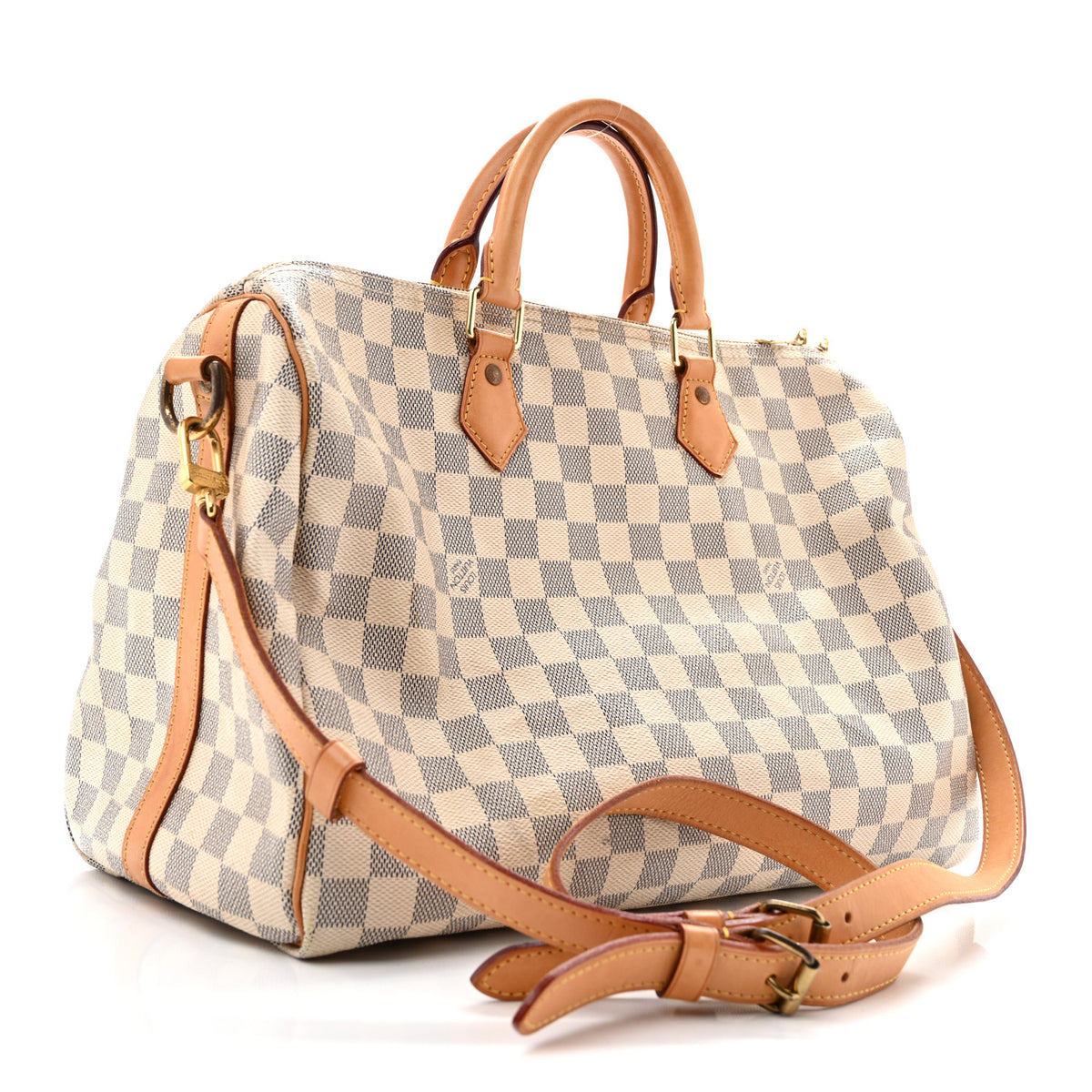Louis Vuitton Damier Azur Speedy Bandouliere 35 3 of 16