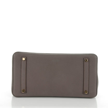 Hermes Togo Birkin 35 Etain 6 of 22