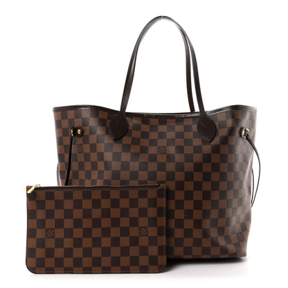 Louis Vuitton Damier Ebene Neverfull MM 3 of 11