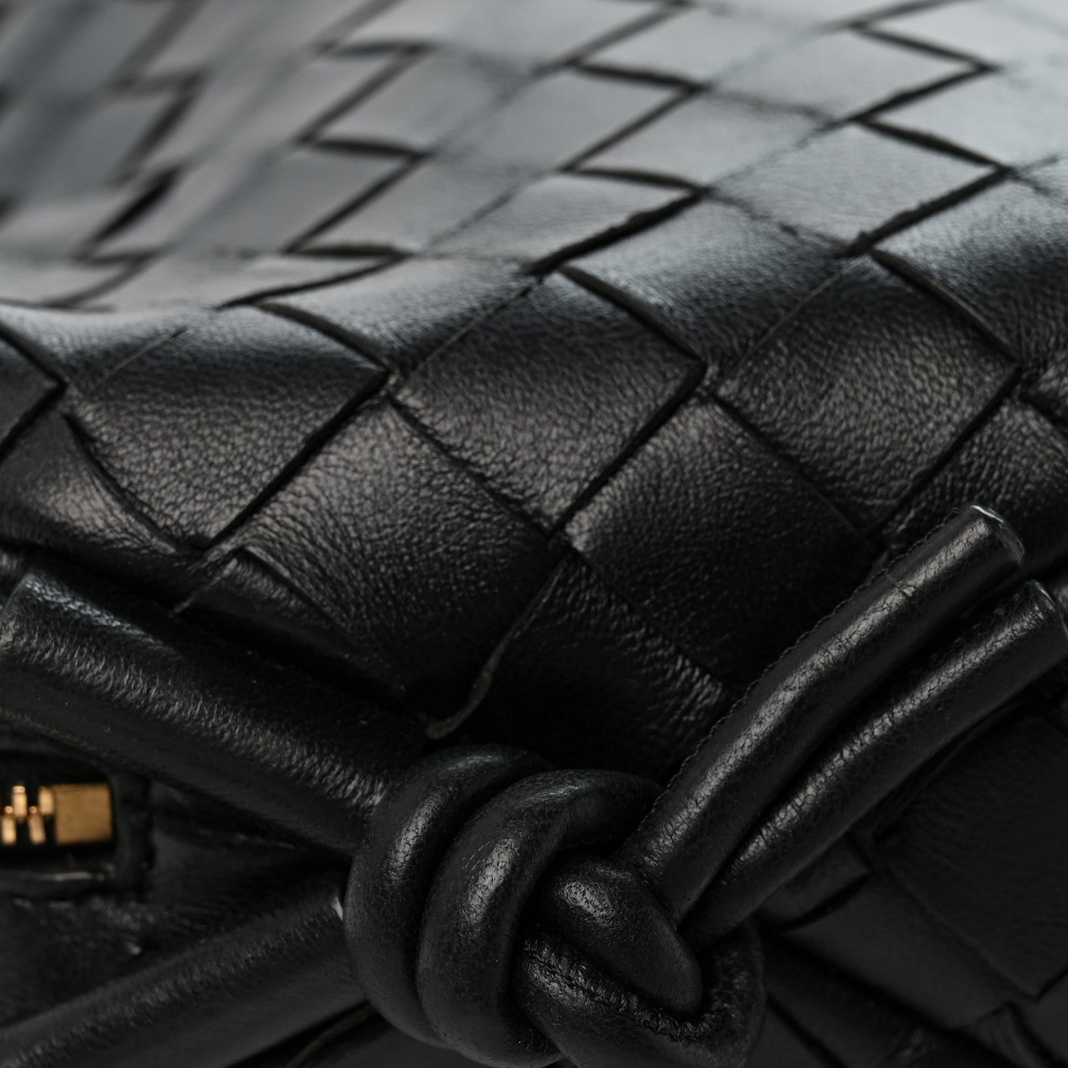 Bottega Veneta Nappa Intrecciato Mini Loop Camera Bag Black 11 of 11