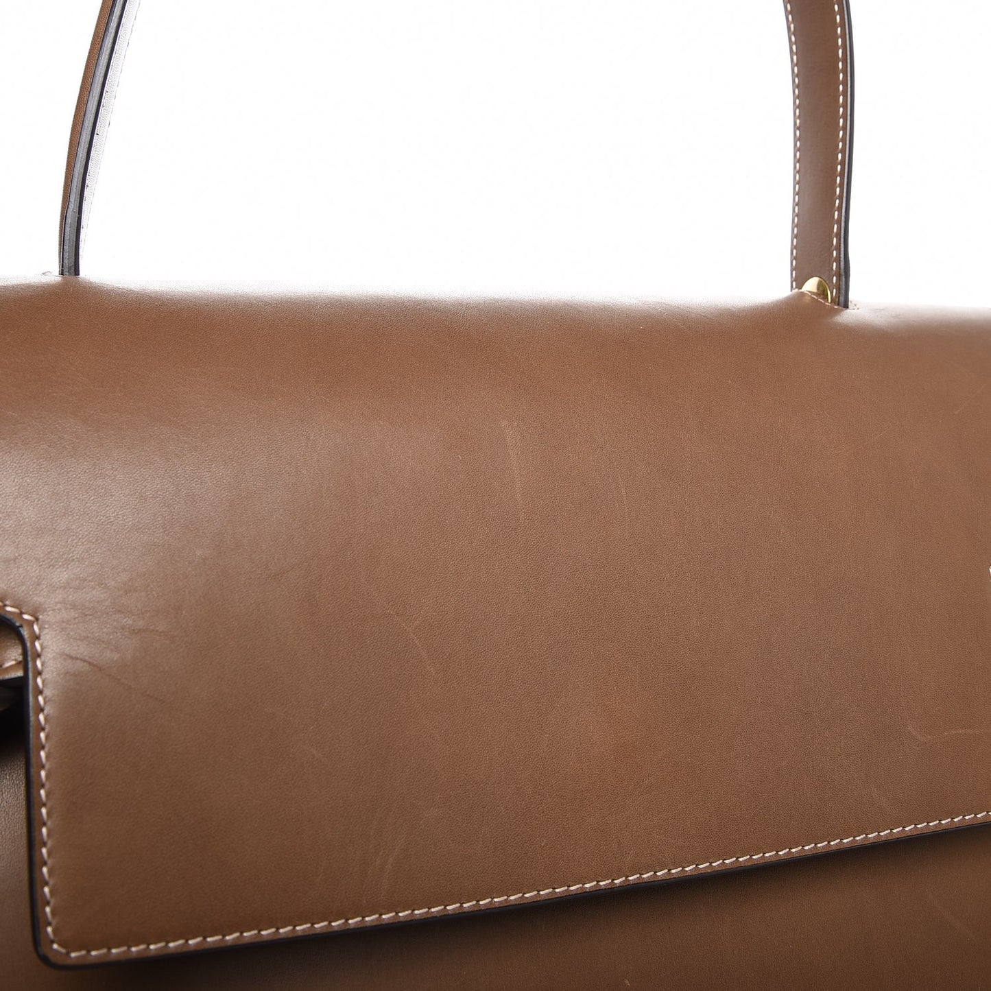 Natural Calfskin Small Belt Bag Khaki