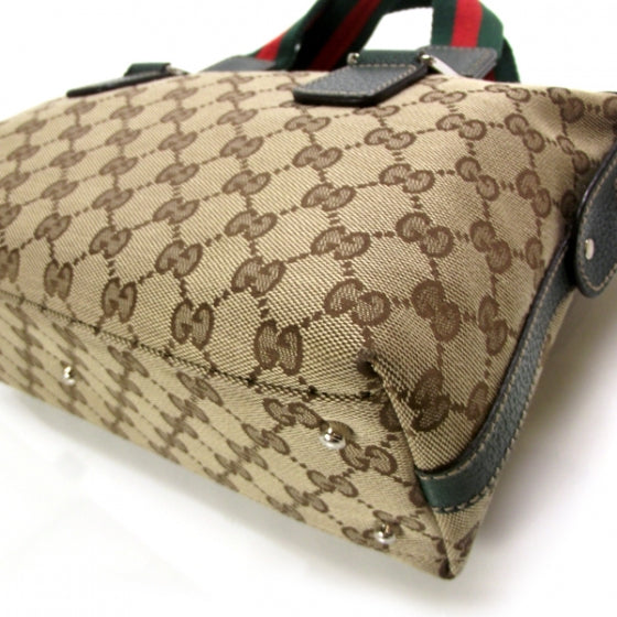 Gucci GG Monogram Pop Tote Brown 5 of 12