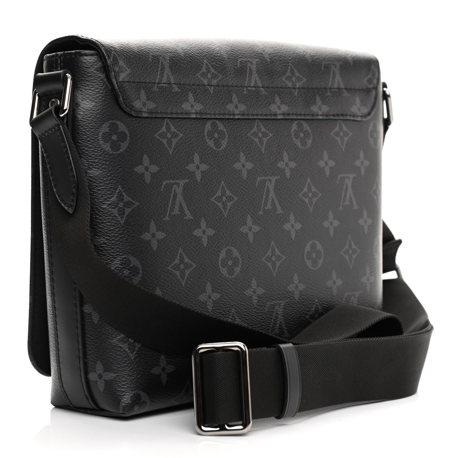 Louis Vuitton Monogram Eclipse District PM Black 2 of 10