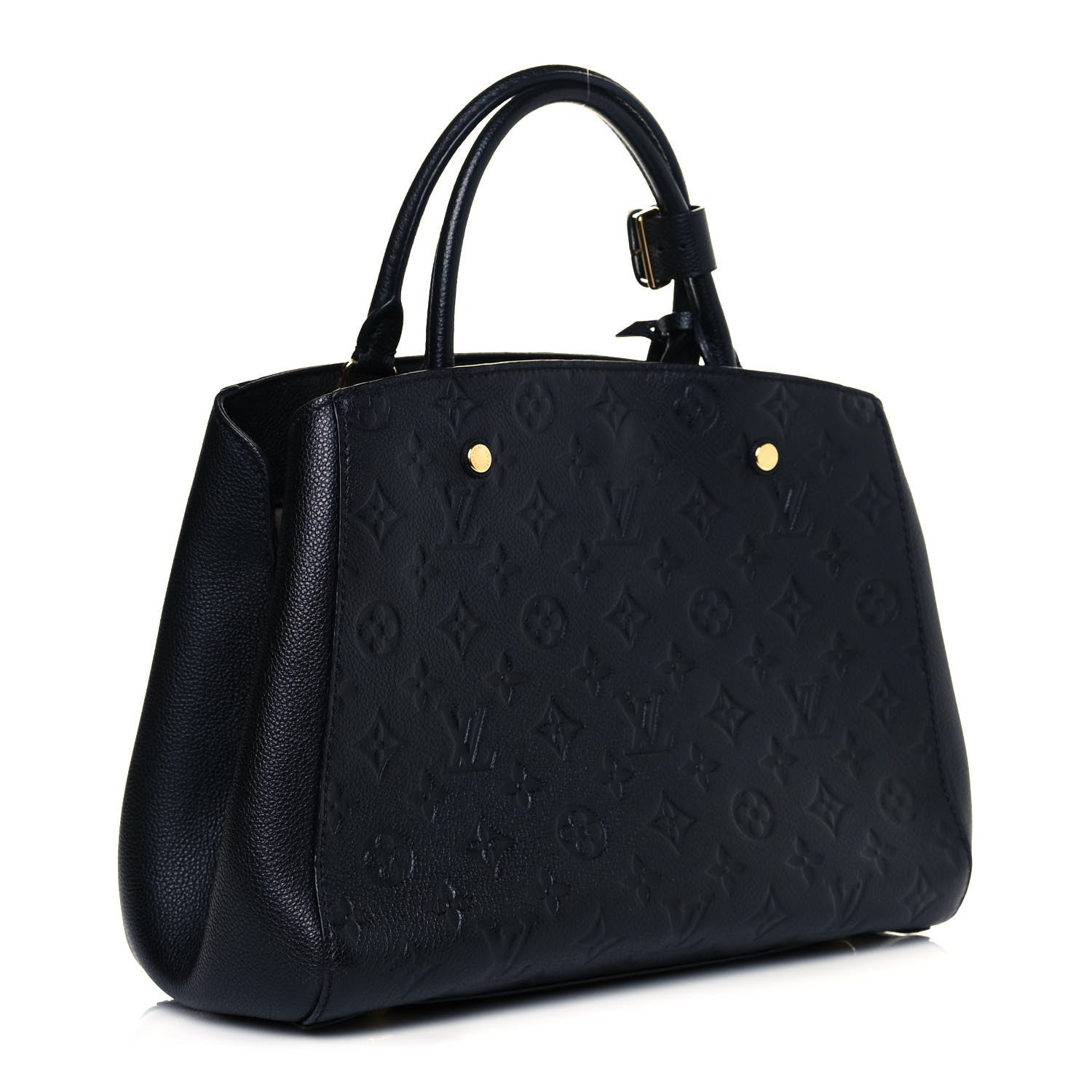 Louis Vuitton Empreinte Montaigne MM Black 3 of 10