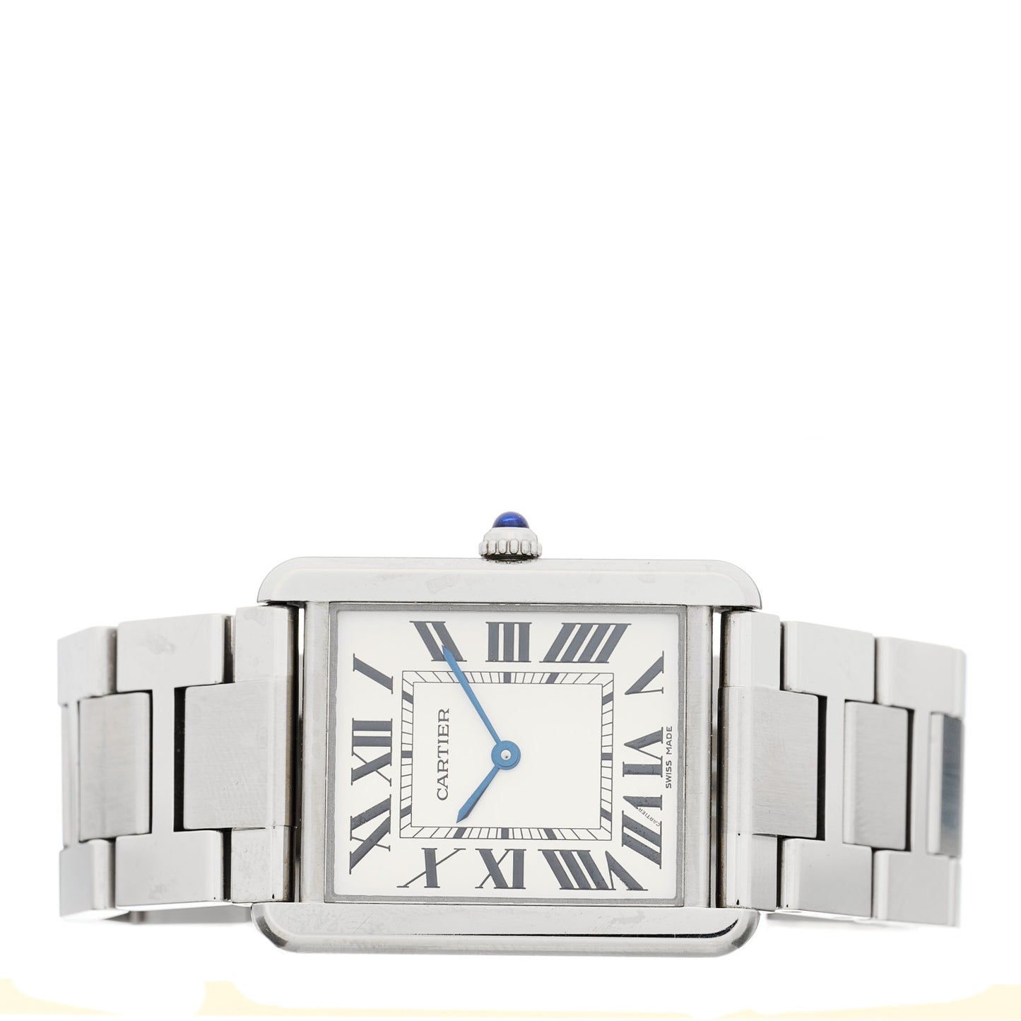 Stainless Steel 27mm Tank Solo Quartz Watch