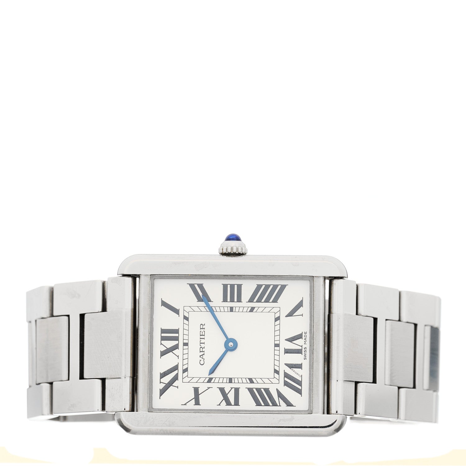 Cartier Stainless Steel 27mm Tank Solo Quartz Watch 2 of 4