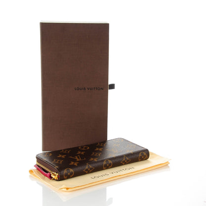 Louis Vuitton Monogram Clemence Wallet Fuchsia 4 of 7