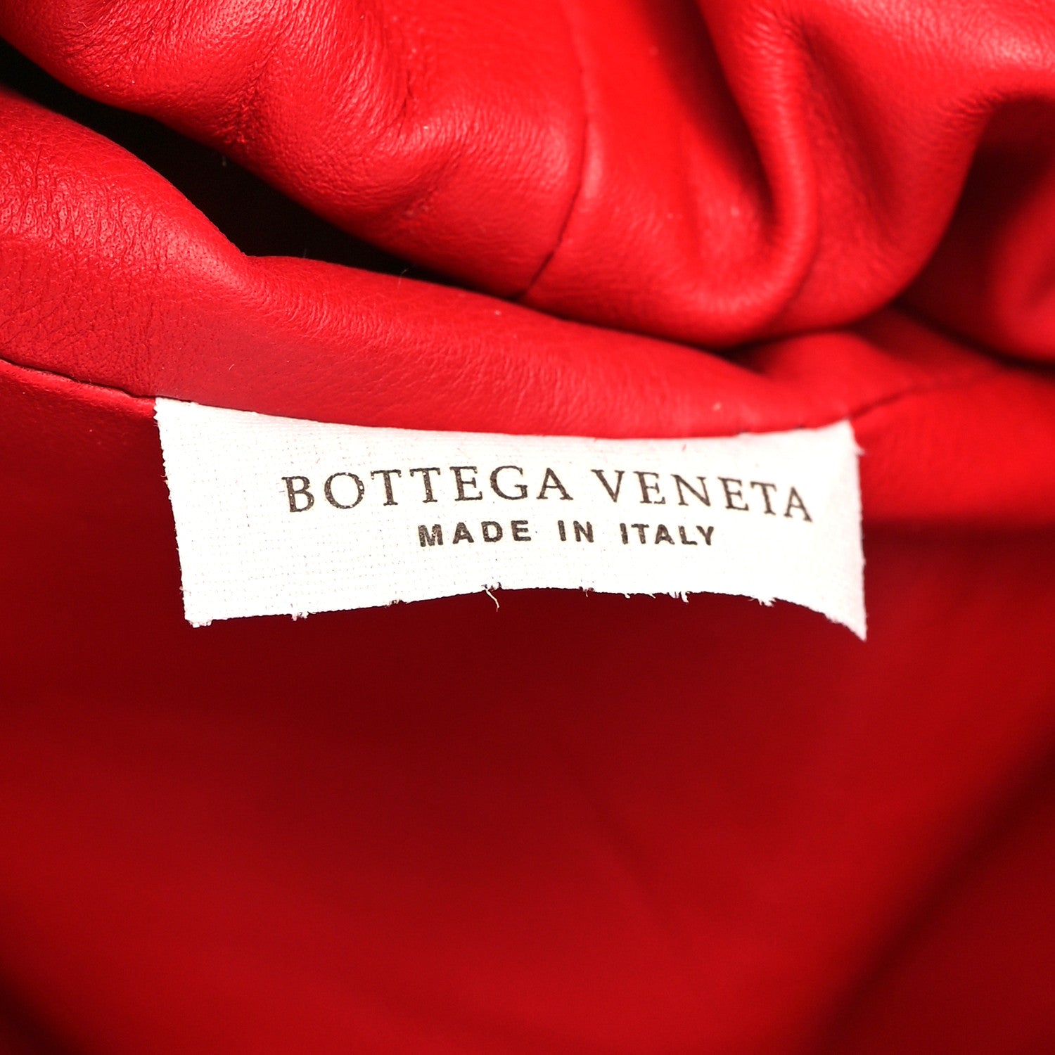 Bottega Veneta Smooth Butter Calf The Pouch Oversized Clutch Bright Red 6 of 9