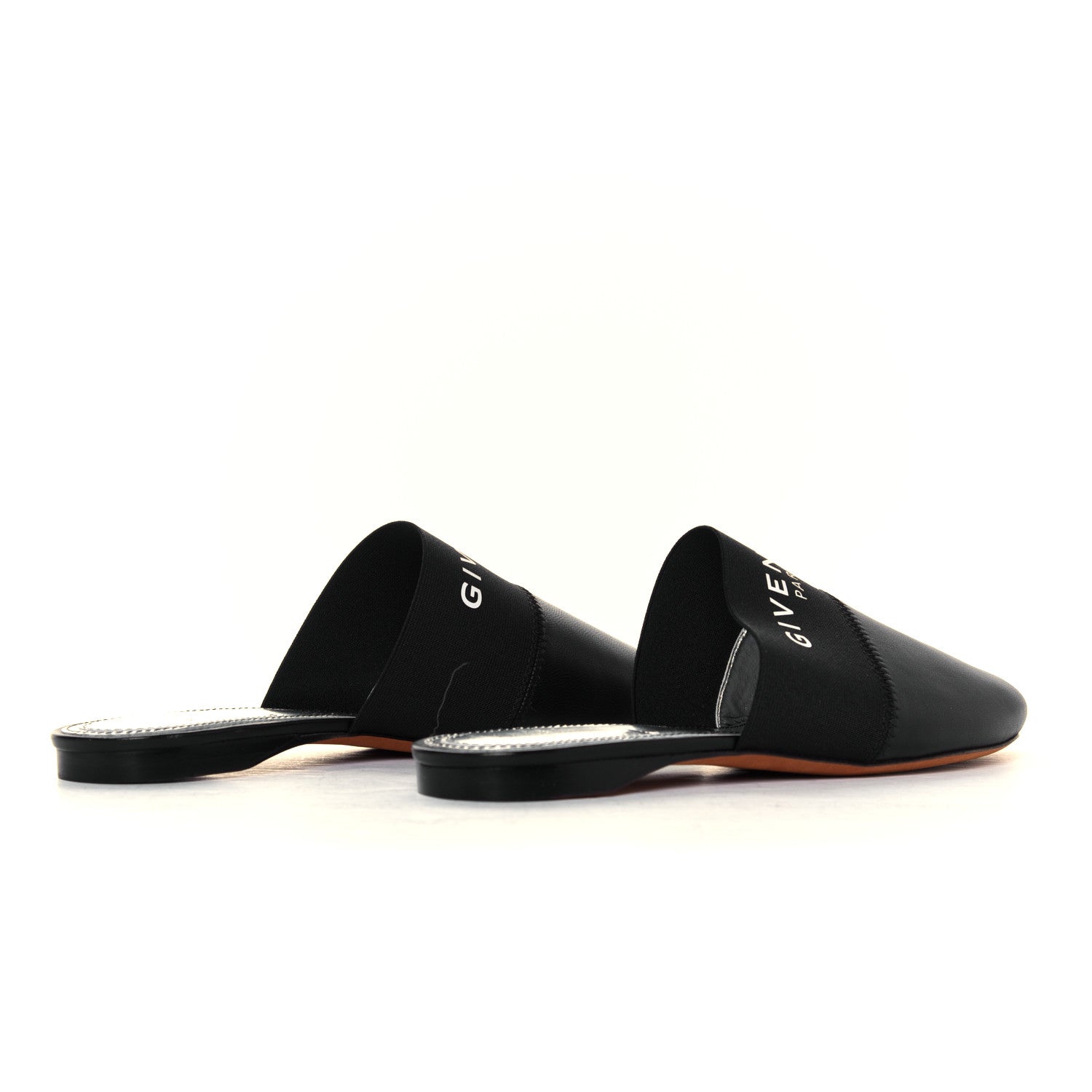Givenchy Calfskin Bedford Logo Mule Slides 36.5 Black 4 of 8