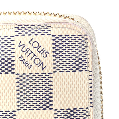 Louis Vuitton Damier Azur Zippy Wallet 8 of 9