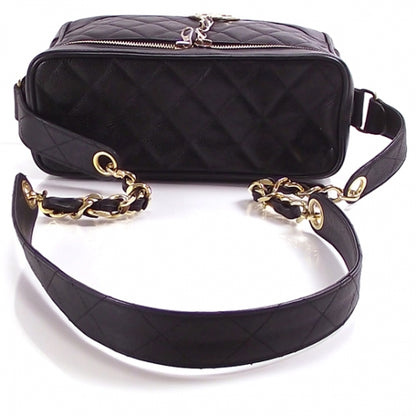 Chanel Vintage Caviar CC Quilted Camera Case Bag cd23396 7 of 13