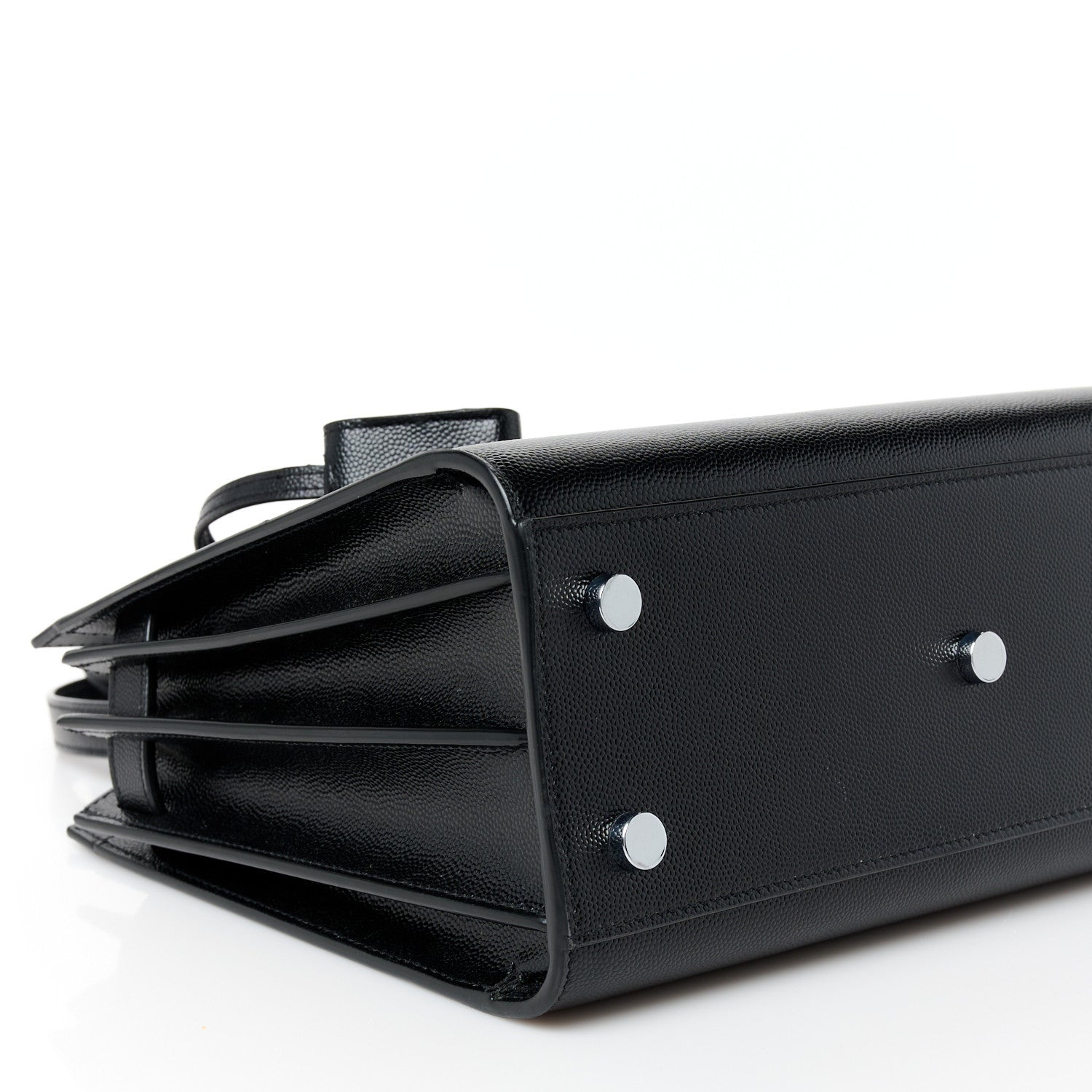 Saint Laurent Grain de Poudre Nano Sac De Jour Black 8 of 9