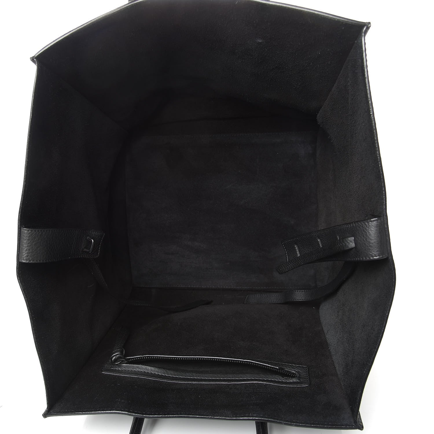 Celine Supple Calfskin Medium Phantom Luggage Black 5 of 13