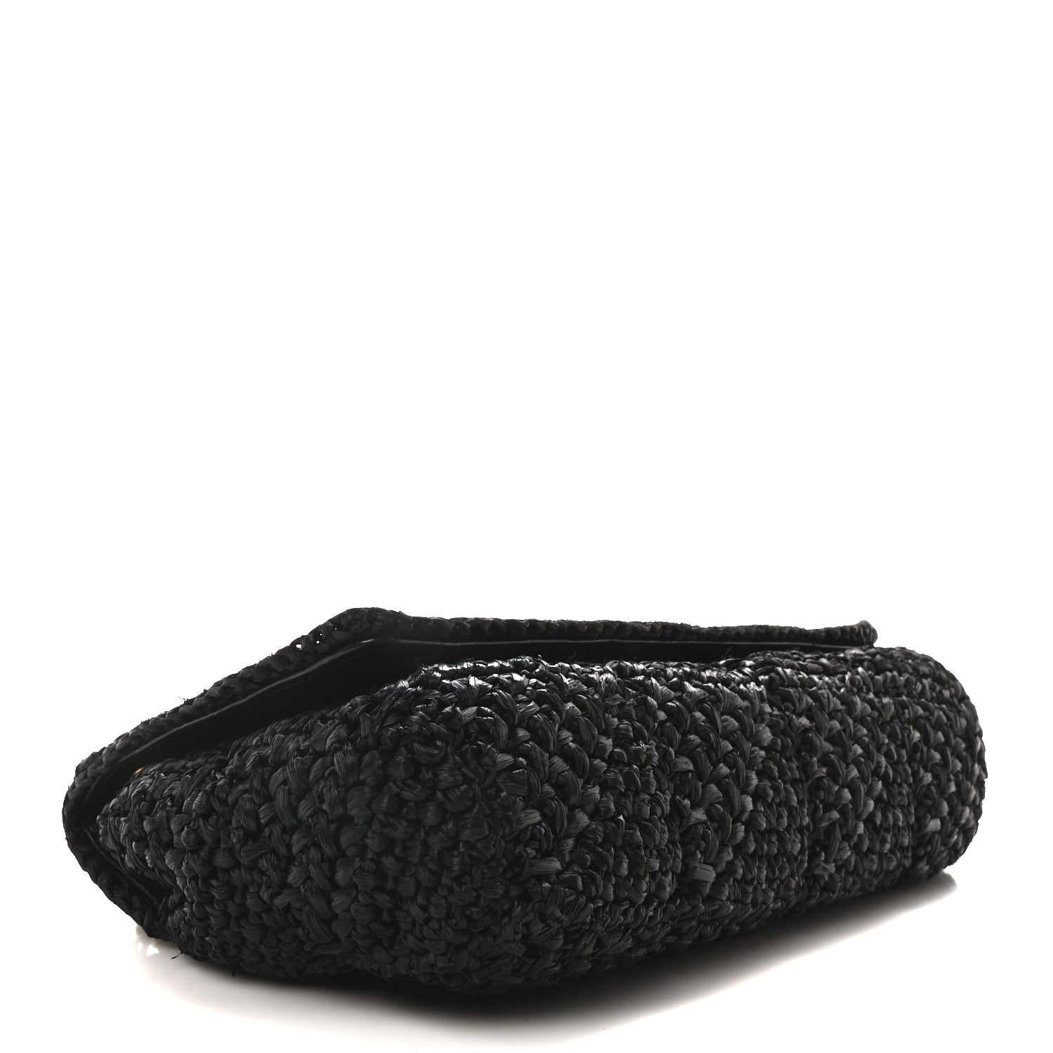 Saint Laurent Raffia Monogram Medium Jamie Black 4 of 10