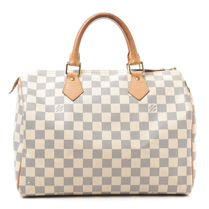 Louis Vuitton Damier Azur Speedy 30 1 of 15