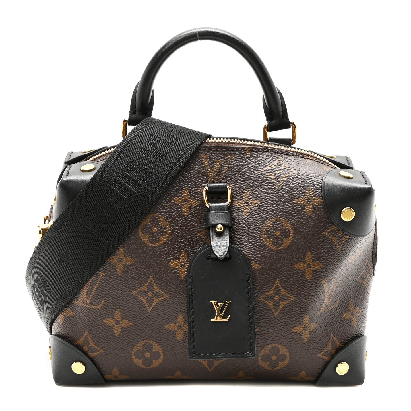 Monogram Petite Malle Souple Black