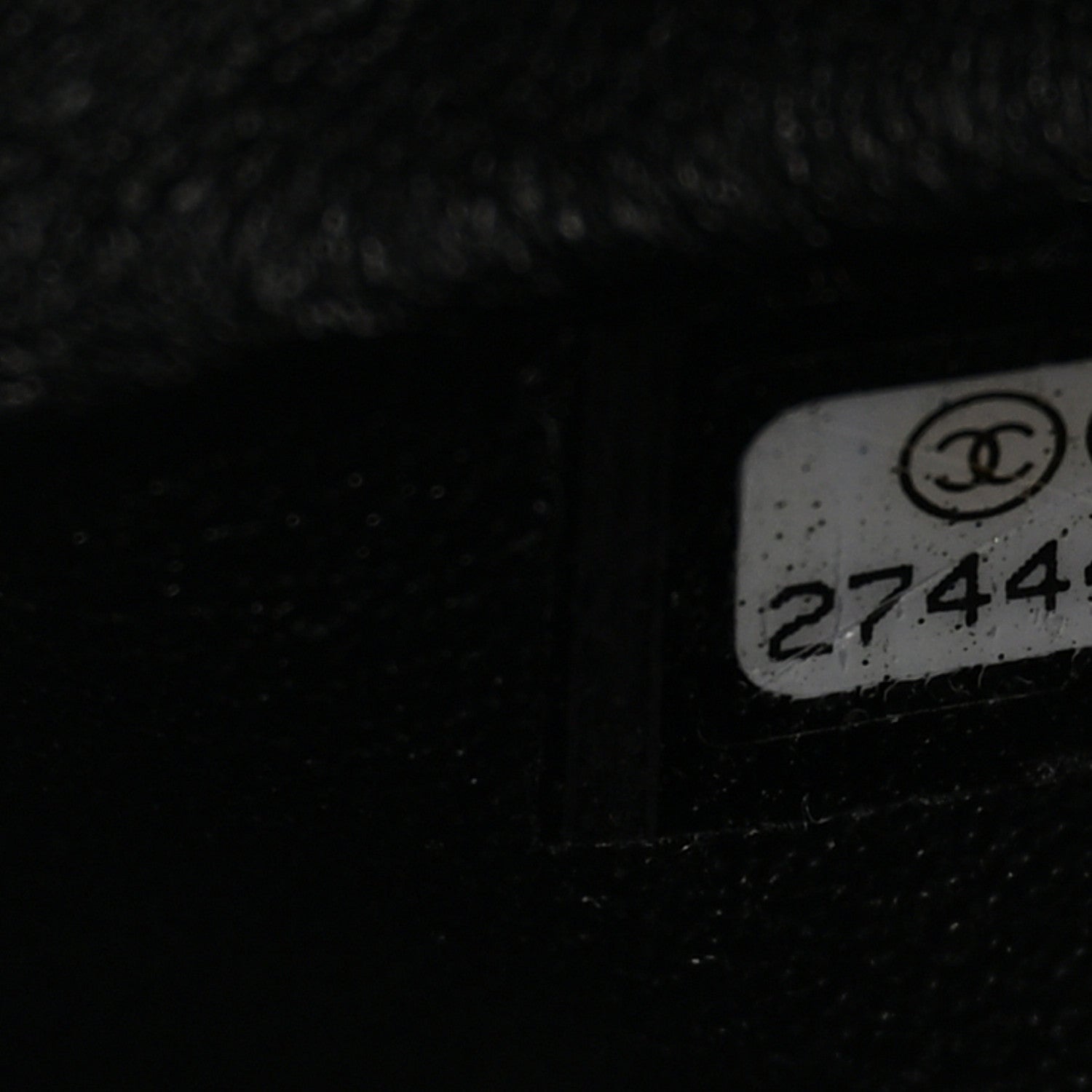 Chanel Crumpled Calfskin Chevron Quilted 2.55 Reissue 226 Black 7 of 11