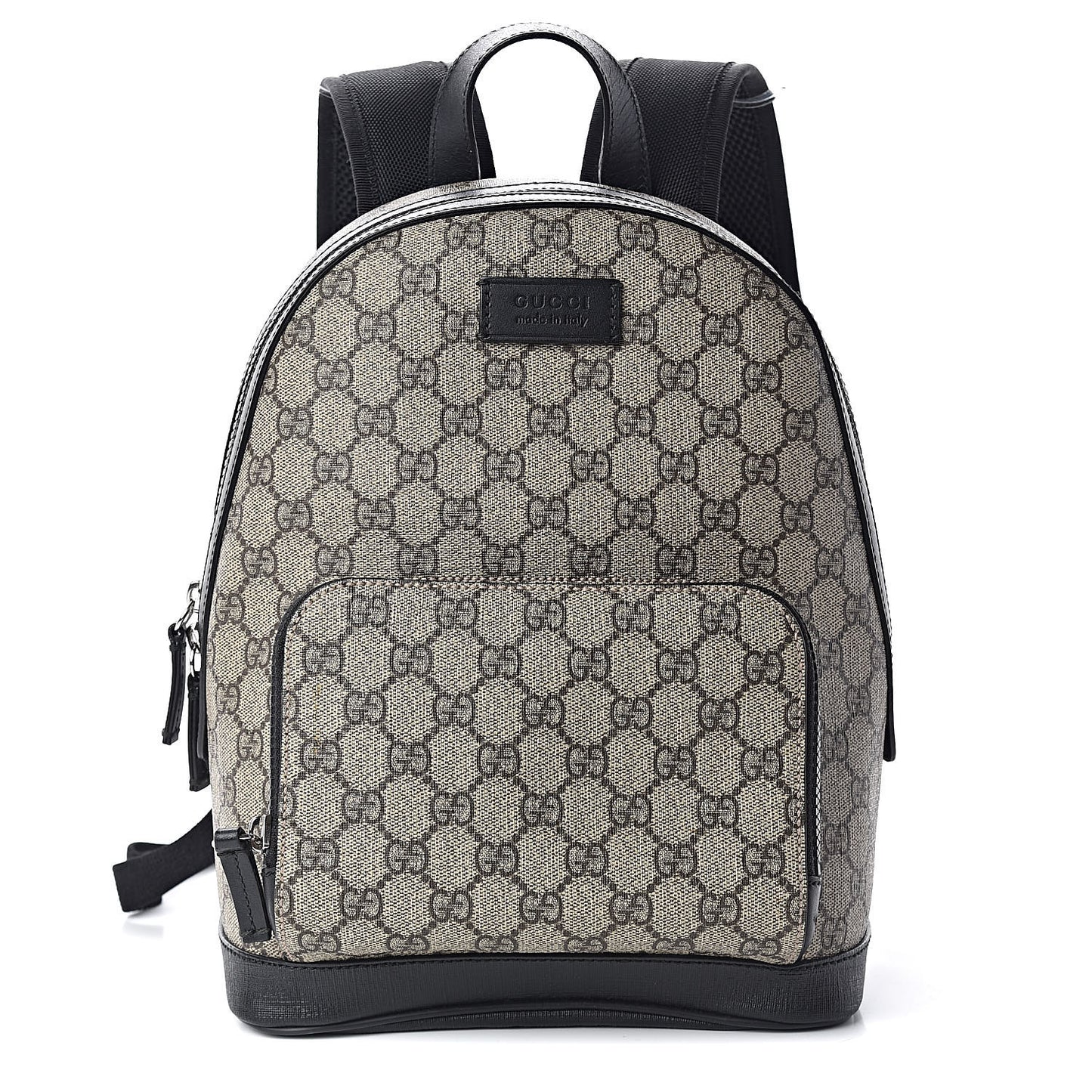 GG Supreme Monogram Small Eden Day Backpack Black