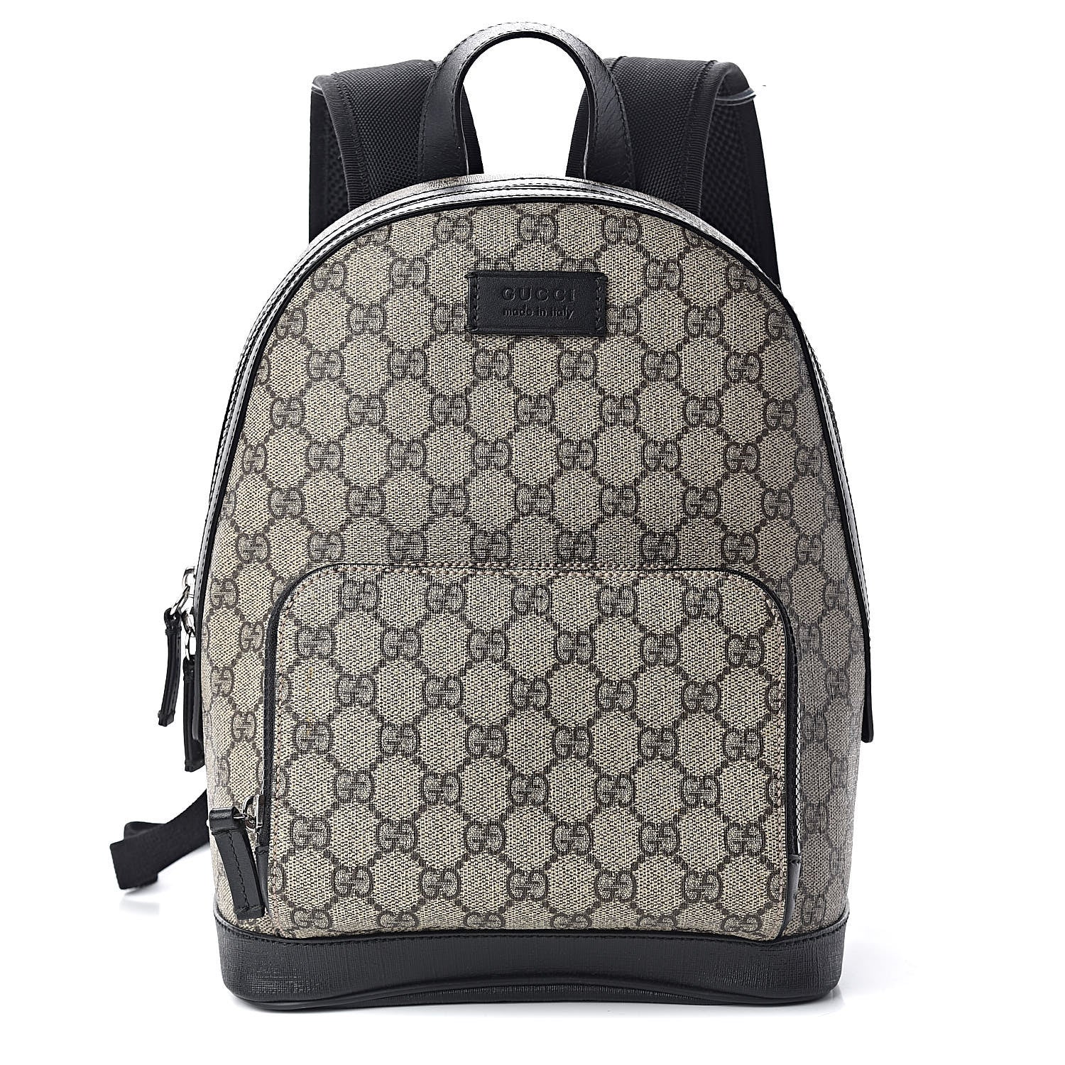 Gucci GG Supreme Monogram Small Eden Day Backpack Black 1 of 10