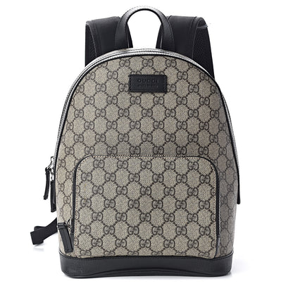Gucci GG Supreme Monogram Small Eden Day Backpack Black 1 of 10