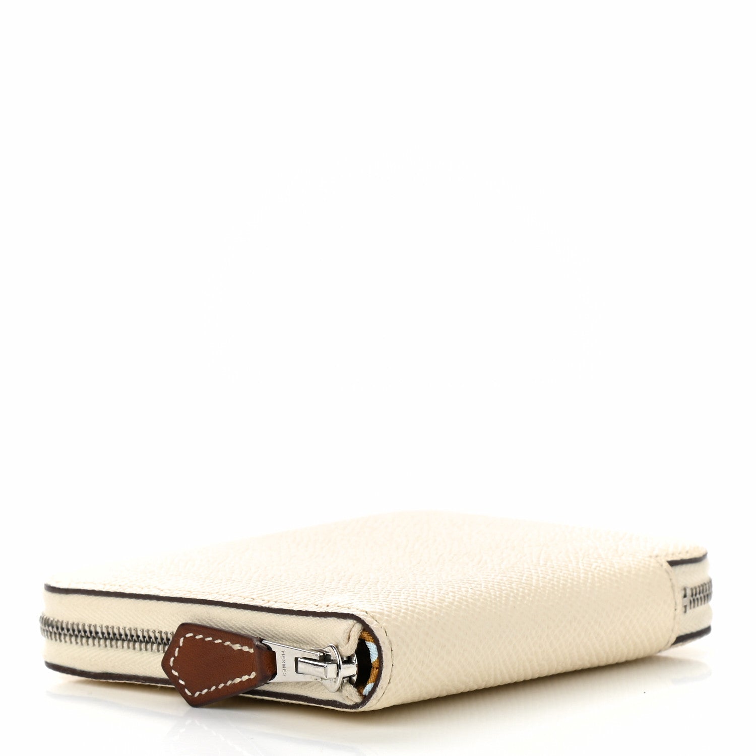 Hermes Epsom Silk'in Compact Wallet Nata 4 of 8
