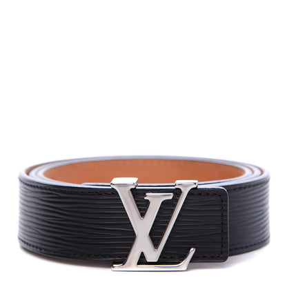 Louis Vuitton Epi 30mm LV Initiales Belt 85 34 Black 1 of 7