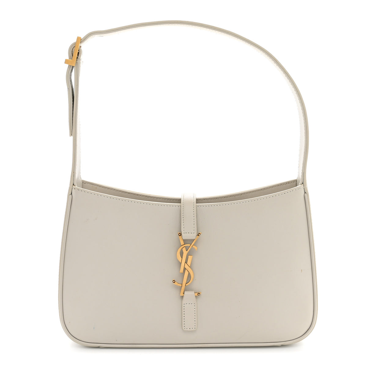 Saint Laurent Smooth Calfskin Le 5 A 7 Hobo Crema Soft 1 of 14