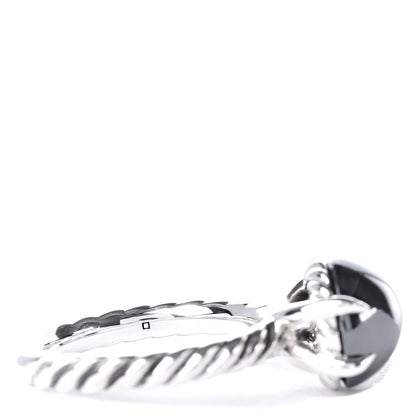 David Yurman Sterling Silver Hematite 10mm Chatelaine Ring 52 6 6 of 6