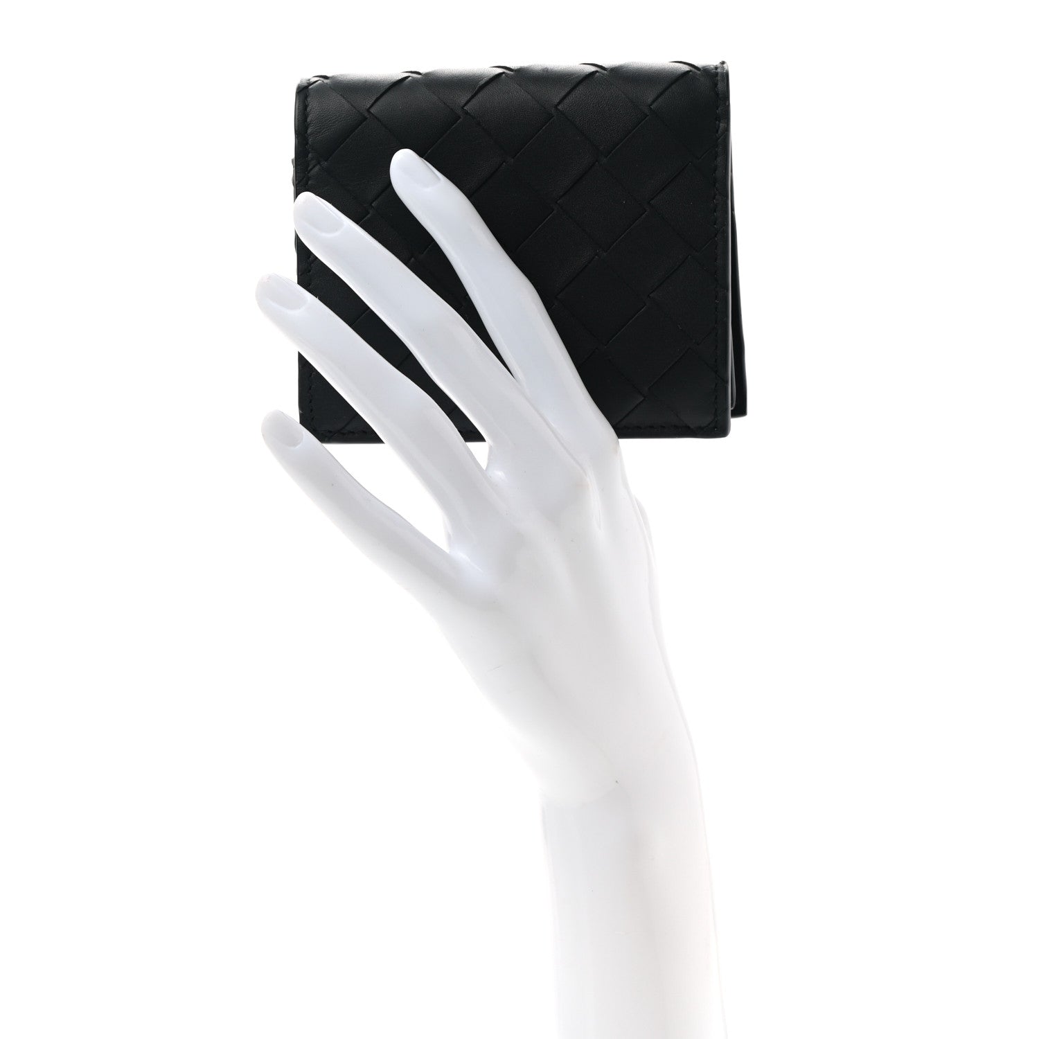Bottega Veneta Nappa Intrecciato Wallet Black 2 of 7
