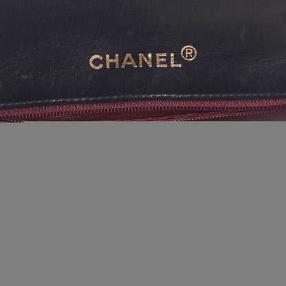 Chanel Lambskin Quilted Mini Square Flap Bag Black 17 of 28