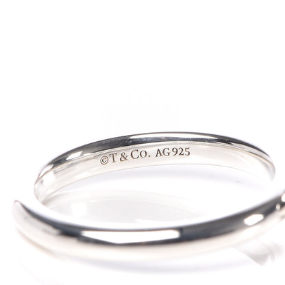 Tiffany Sterling Silver 8mm HardWear Ball Ring 50 5.5 4 of 6