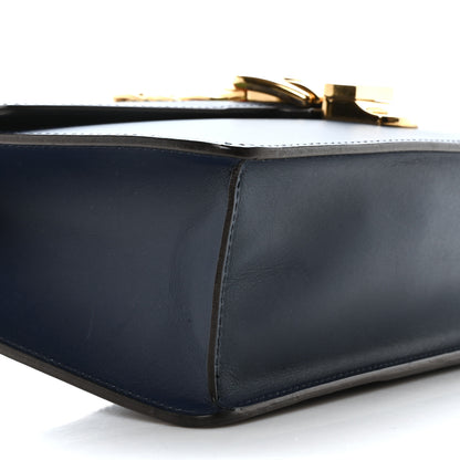 Gucci Calfskin Small Sylvie Shoulder Bag Blue Agata 9 of 10