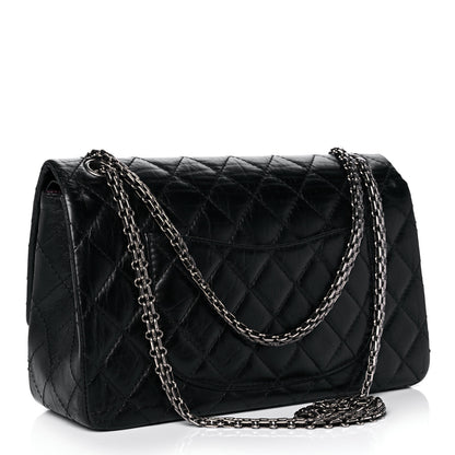Chanel Aged Calfskin Quilted 2.55 Reissue 226 Flap Black 3 of 13